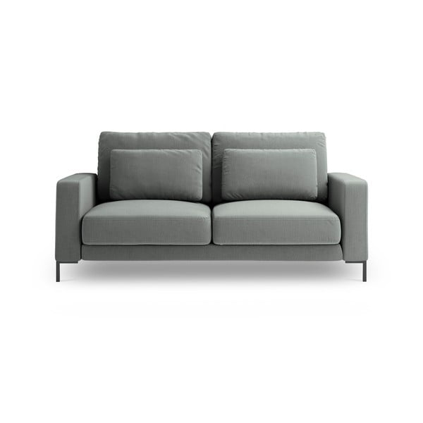Pelēks divvietīgs dīvāns Interieurs 86 Seine, 158 cm