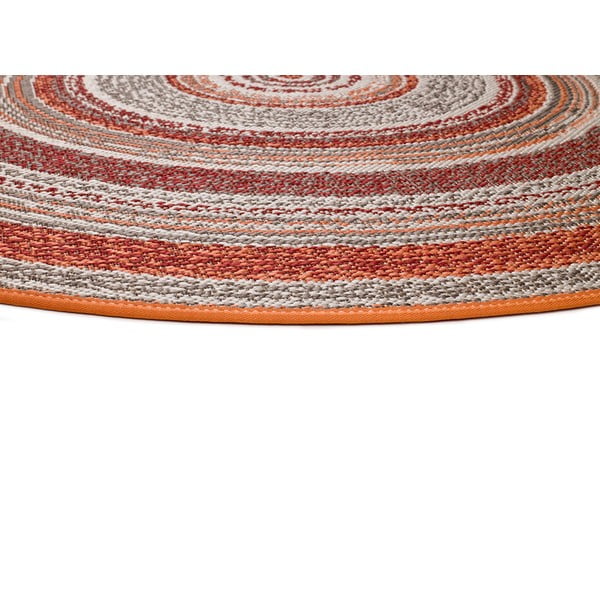 Oranžs āra paklājs Universal Verdi, ⌀ 120 cm-image-2