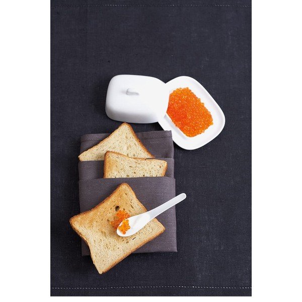 Balts porcelāna sviesta trauks Basic – Maxwell & Williams-image-1
