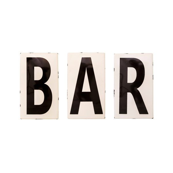 Emaljas burti Antic Line Bar