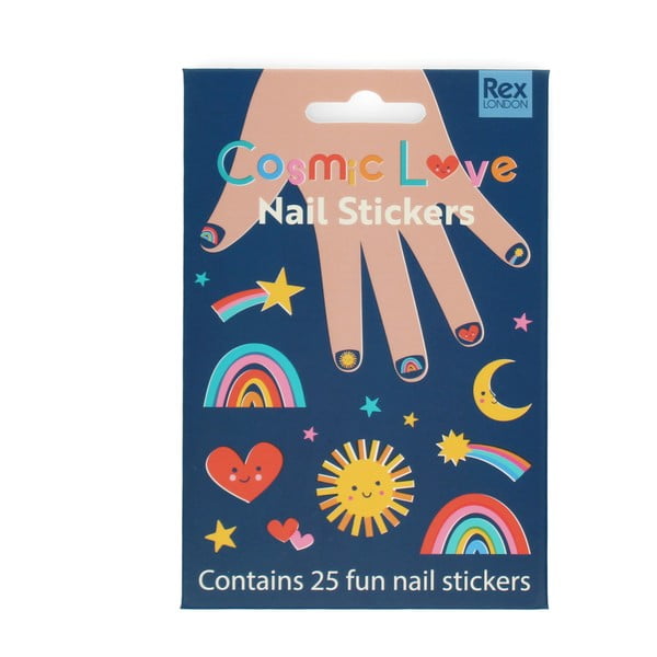 Radošais komplekts Cosmic Love – Nail stickers – Rex London-image-2