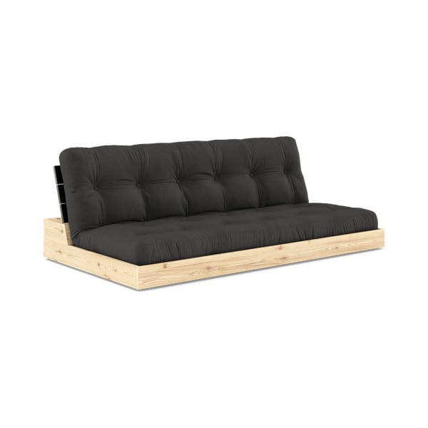 Tumši pelēks izvelkamais dīvāns 196 cm Base – Karup Design