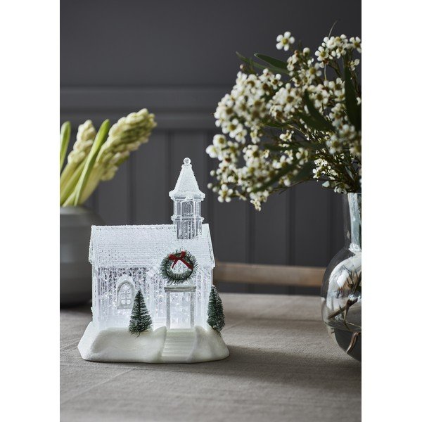 Balts Ziemassvētku gaismas dekors Chapelle – Markslöjd-image-2