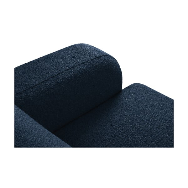 Tumši zils dīvāns no buklē auduma 235 cm Molino – Micadoni Home-image-4