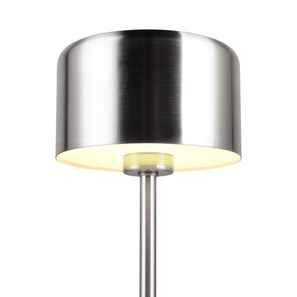 Sudraba krāsas LED galda lampa ar regulējamu spilgtumu (augstums 30 cm) Jeff – Reality-image-1