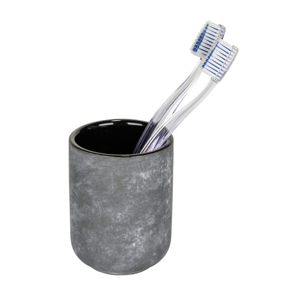 Pelēks keramikas trauks zobu birstei Sacile – Wenko-image-1