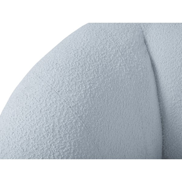 Gaiši zils atpūtas krēsls no buklē auduma Essen – Cosmopolitan Design-image-4