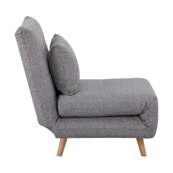 Pelēks atpūtas krēsls Marlow – House Nordic-image-3