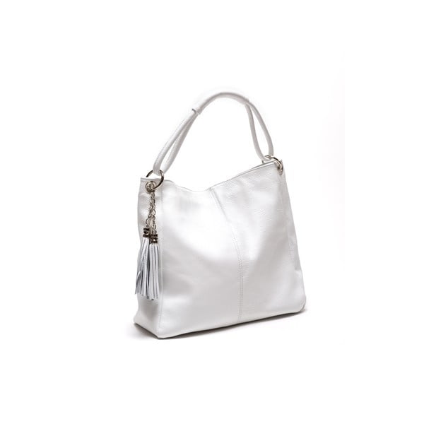 Ādas rokassoma Anna Luchini 1071 Bianco-image-1