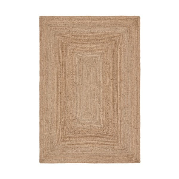 Džutas paklājs dabīgā tonī 160x230 cm Alfombra – Kave Home