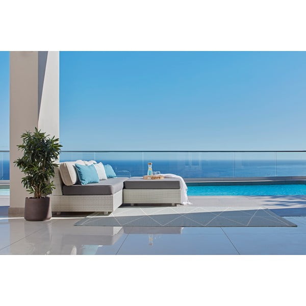 Gaiši zaļš iekštelpu un āra paklājs 70x100 cm Max Sage – Pappelina-image-3