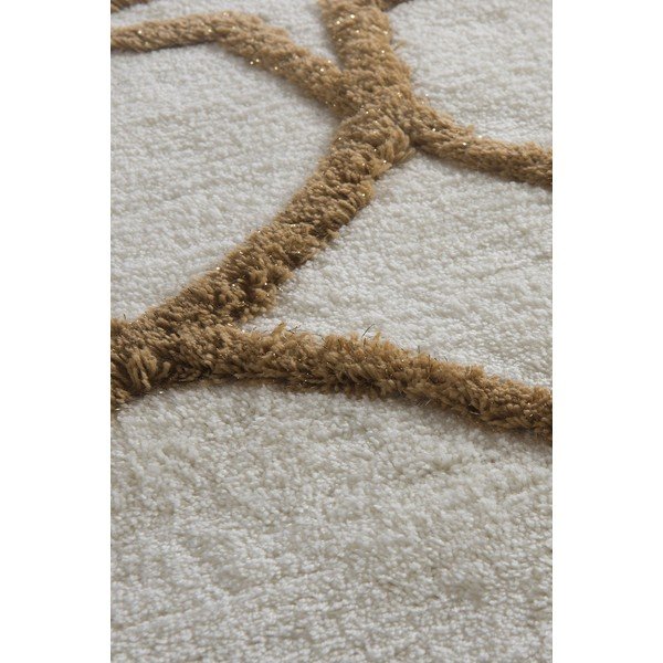 Brūni/krēmkrāsas vannas istabas paklājiņi (3 gab.) 100x60 cm Bonne – Foutastic-image-4