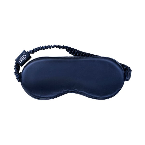 Tumši zila zīda miega maska Navy – slip