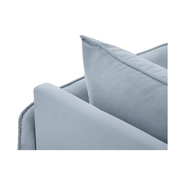 Gaiši zils samta zvilnis (labais stūris) Vienna – Cosmopolitan Design-image-1