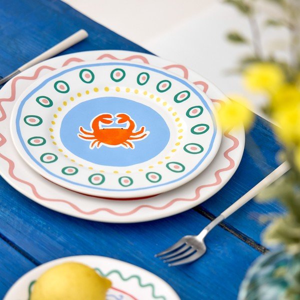 Deserta akmensmasas šķīvis ø 22 cm Summer Bliss – Costa Nova-image-1