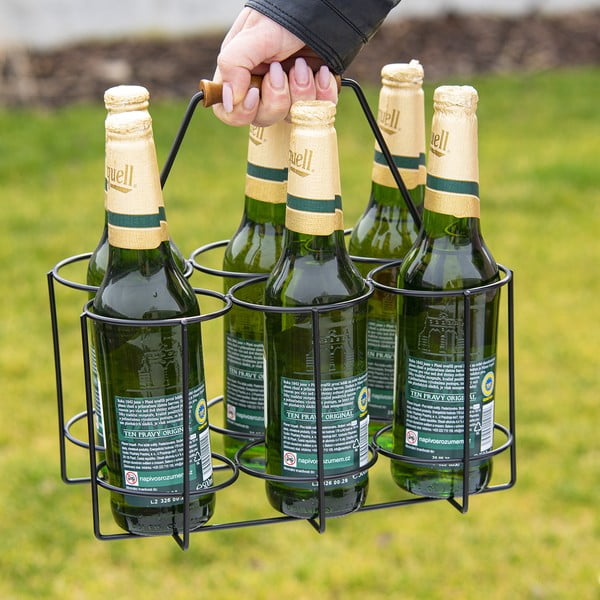 Metāla vīna statīvs (6 pudelēm) Radka – Orion-image-1