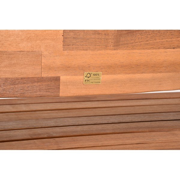 Brūns masīvkoka dārza sols Hadia – Garden Pleasure-image-4