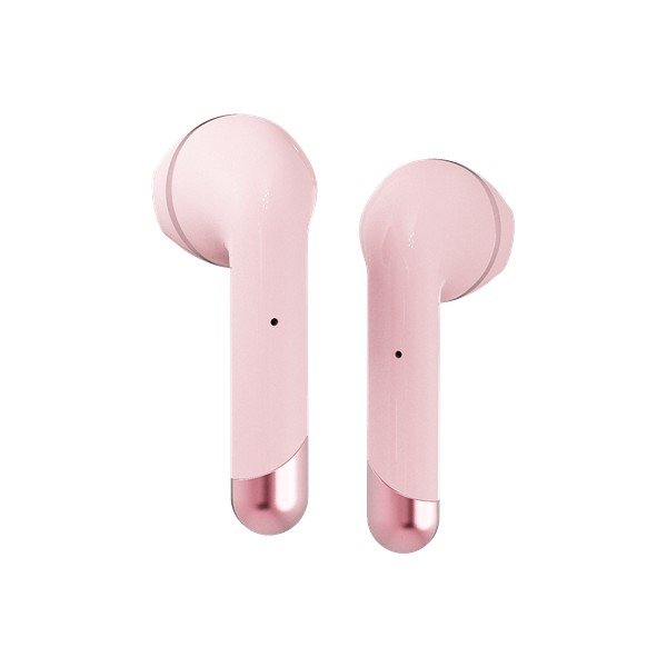 Rozā bezvadu austiņas Happy Plugs Air 1 Plus-image-1