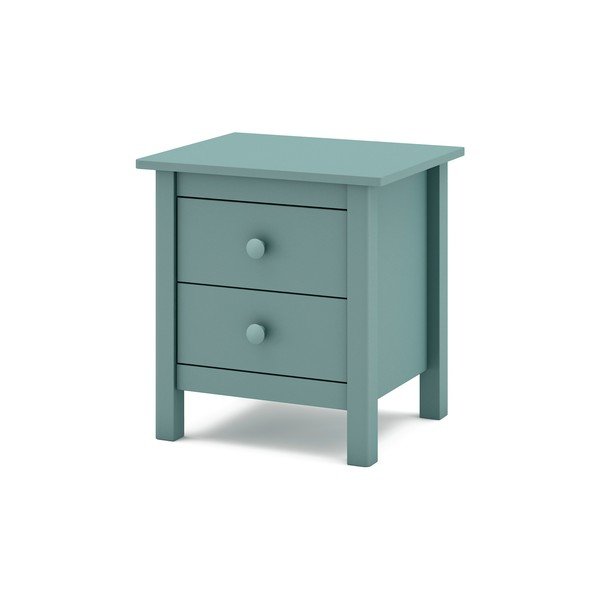 Zaļganzils priedes masīvkoka bērnu naktsskapītis Max – Marckeric-image-3