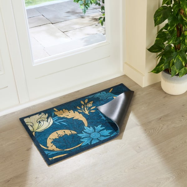 Kājslauķis 50x80 cm William Morris Blue – Artsy Doormats-image-2