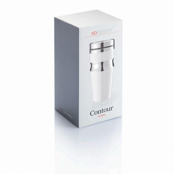 Balta termo krūze XD Design Contour, 350 ml-image-2