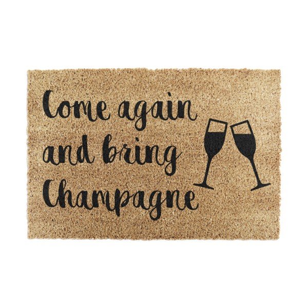 Kokosšķiedras kājslauķis 40x60 cm Bring Champagne – Artsy Doormats