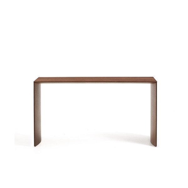 Darba galds ar riekstkoka imitāciju 60x140 cm Litto – Kave Home-image-2