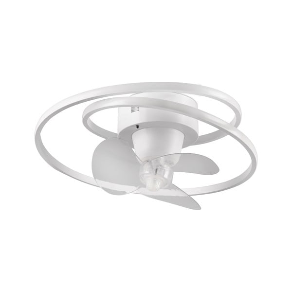 Matēti balta LED griestu lampa Umea – Reality