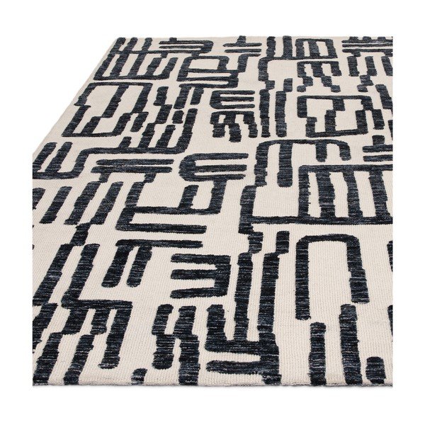 Melnbalts paklājs 200x290 cm Mason – Asiatic Carpets-image-3