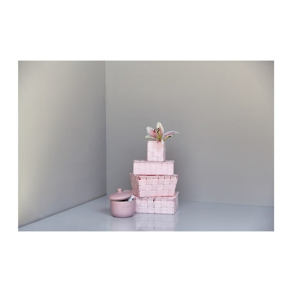 Rozā grozs ar vāku Wenko Adria-image-4