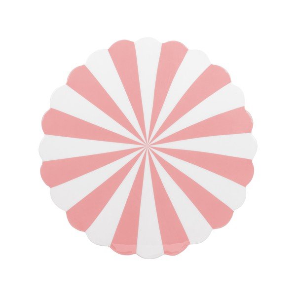 Metāla apaļš sānu galdiņš ø 40 cm Candy Swirl – Leitmotiv-image-1