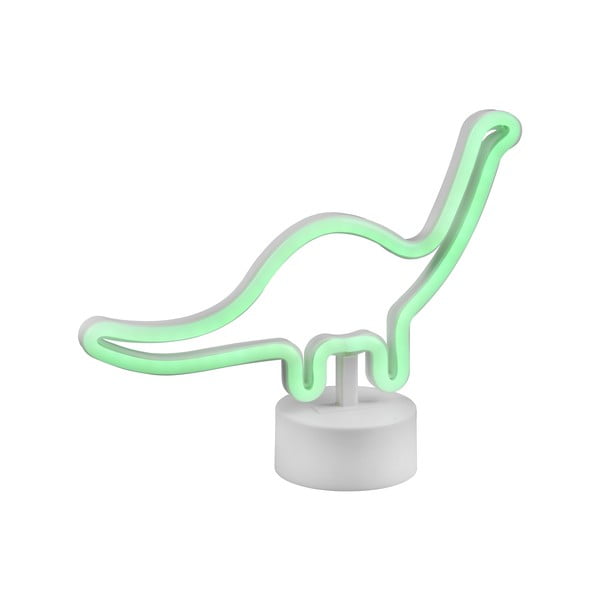 Balta LED galda lampa (augstums 20 cm) Bronto – Reality-image-3