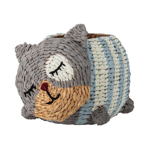 Bērnu rotaļlietu grozs no ūdens hiacintes 30x46x25 cm Mille – Bloomingville Mini