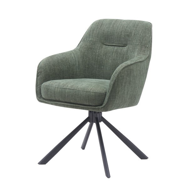 Zaļi polsterēti ēdamistabas krēsli (2 gab.) Avola – Unique Furniture-image-3