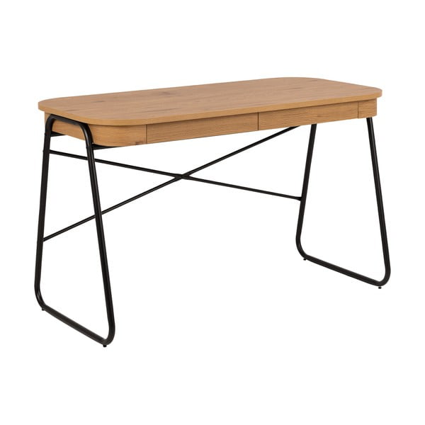 Darba galds ar ozolkoka imitācijas galda virsmu 60x120 cm Blueton – Actona-image-4