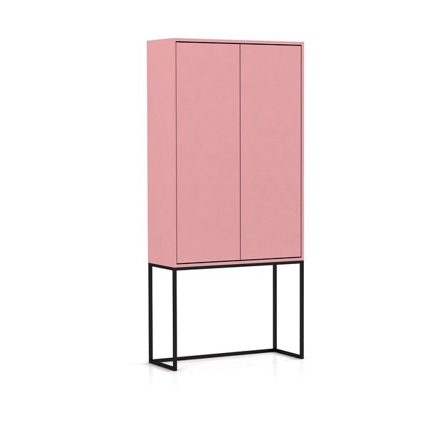 Rozā skapītis 75x164,5 cm Lennon – Really Nice Things-image-2