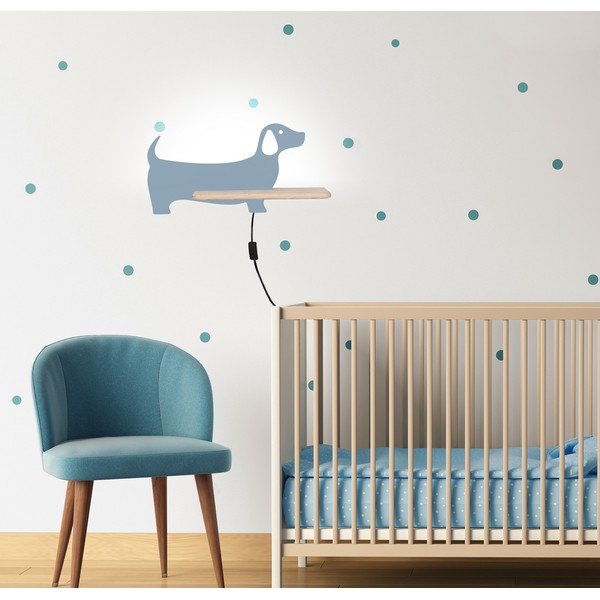 Zils bērnu gaismeklis Dog – Candellux Lighting-image-1