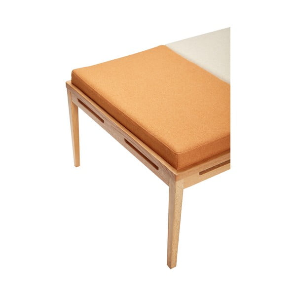 Oranžs/krēmkrāsas sols Amber – Hübsch-image-2