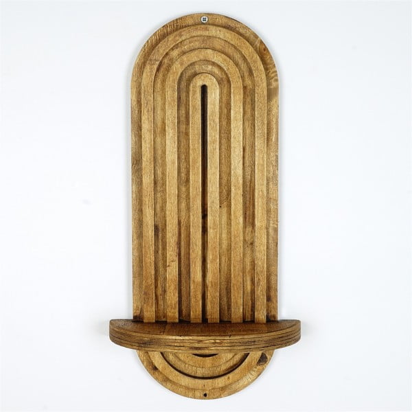 Dabīga toņa sienas plaukts 40 cm Raf – Kalune Design-image-4