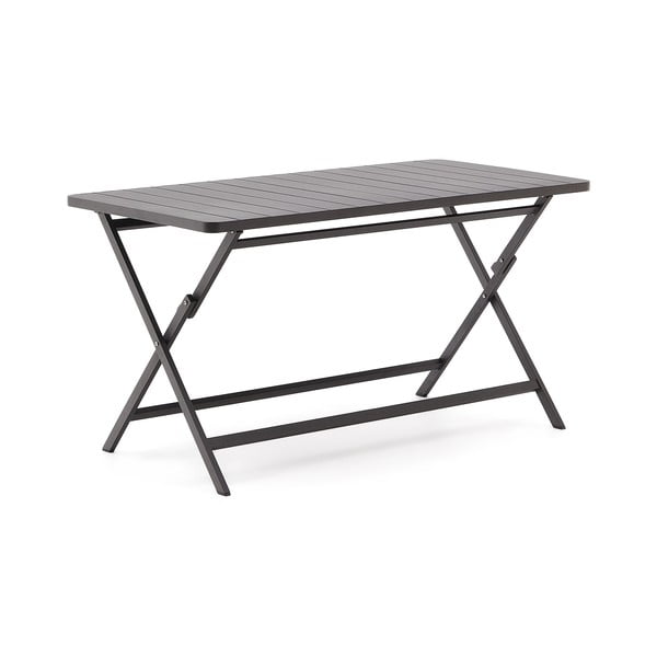 Metāla dārza ēdamgalds 70x140 cm Torreta – Kave Home-image-2