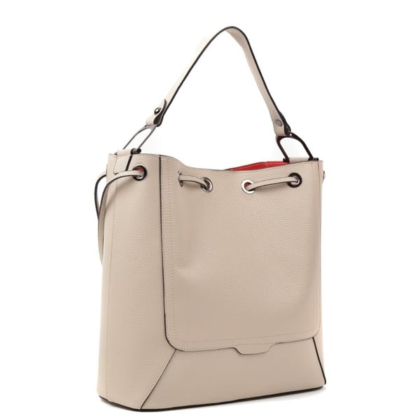 Smilškrāsas ādas rokassomiņa Renata Corsi Havna-image-4