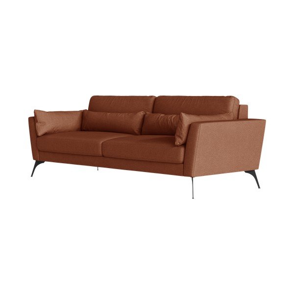 Oranžs trīsvietīgs dīvāns Marie Claire Home Susan-image-3