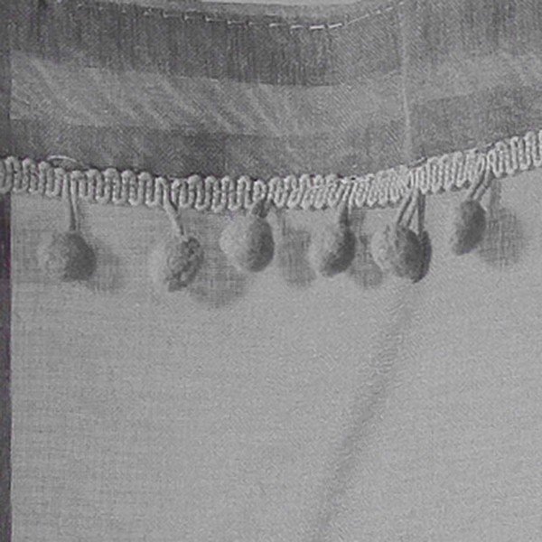 Pelēki dienas aizkari (2 gab.) 60x120 cm Poupette – douceur d'intérieur-image-1