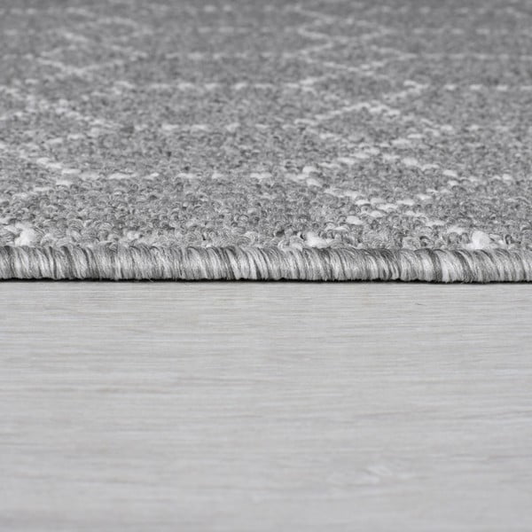 Gaiši pelēks mazgājams celiņa paklājs 57x230 cm Argyll – Flair Rugs-image-4