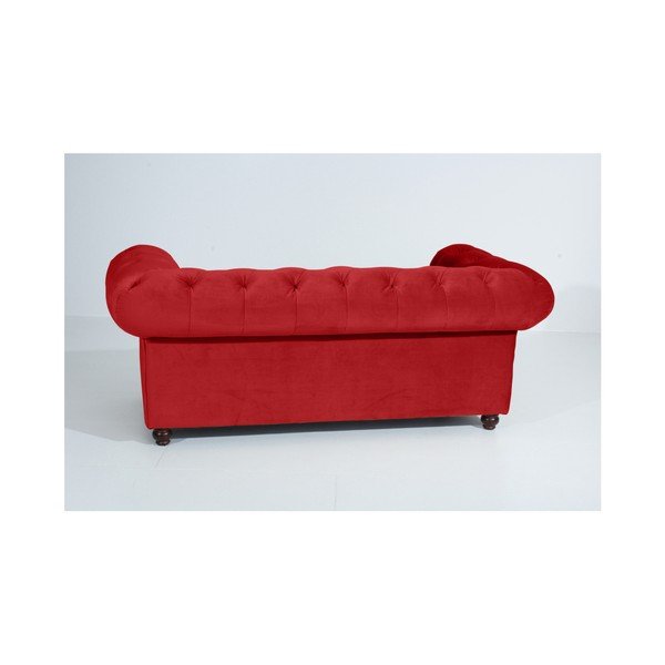 Sarkans dīvāns Max Winzer Orleans Velvet, 196 cm-image-4