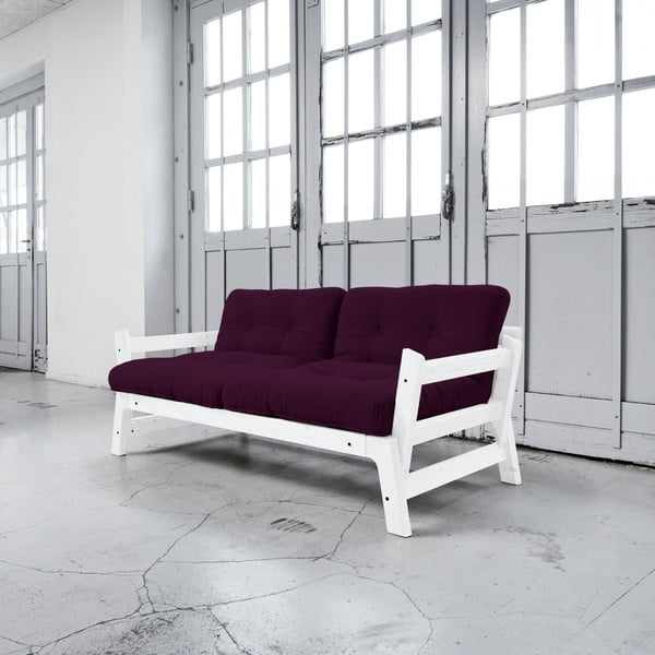 Mainīgs dīvāns Karup Step White/Purple Plum