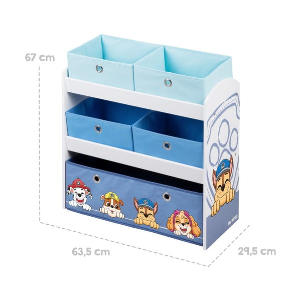 Bērnu rotaļlietu organizators 63,5x29,5x67 cm Paw Patrol – Roba-image-2