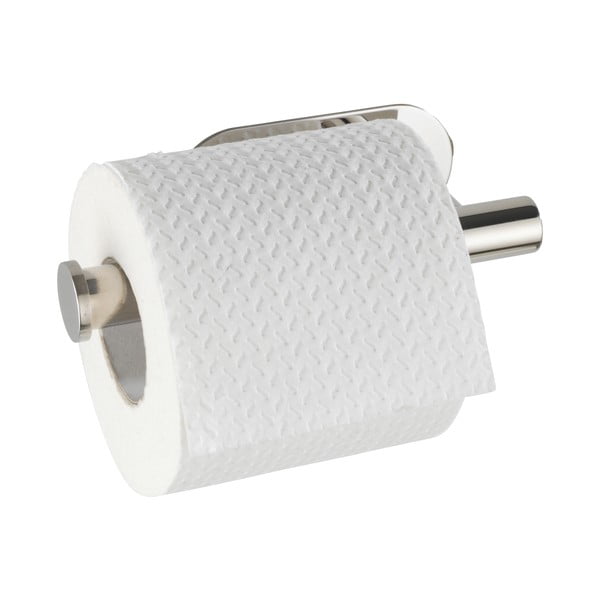 Nerūsējošā tērauda tualetes papīra turētājs bez urbšanas Wenko Turbo-Loc® Orea Shine-image-2