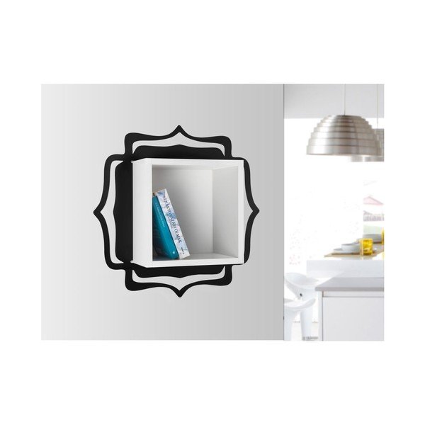 Grāmatu skapis Ottoman Black/White-image-1