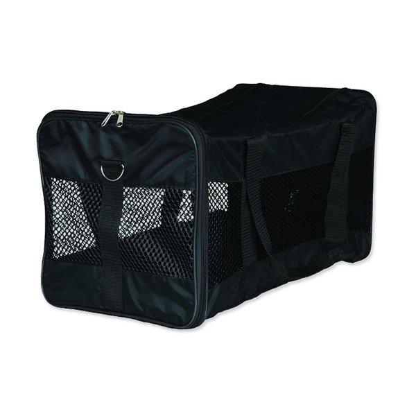 Melna pārvadāšanas soma mājdzīvniekiem 27x46,5 cm Trixie – Plaček Pet Products-image-2